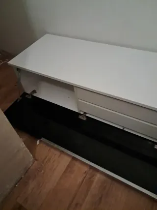 Mueble TV moderno metal y madera