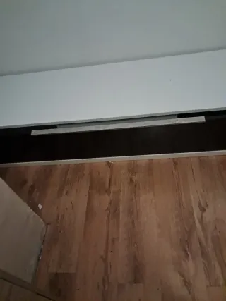 Mueble TV moderno metal y madera