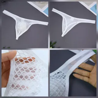 Tanga de malla para hombre