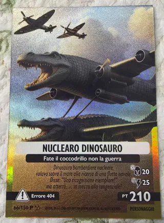 NUCLEARE Dinosauro N.66 SENZA P
