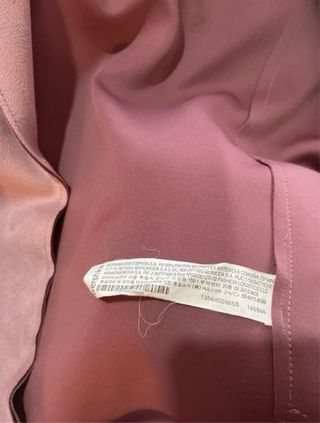 Sobretudo Rosa Pele de Pêssego Bershka S