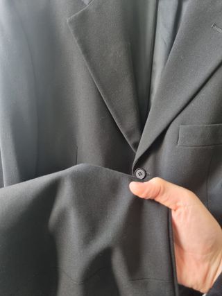 Americana clásica negra