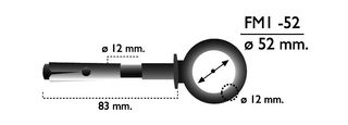 Anclaje para candados LUMA FM1-52 para s DB2B