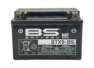 Batería BTX9-BS sin mantenimiento de 12V 16CC