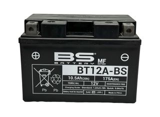 Bateria BT12A-BS sin mantenimiento 225D