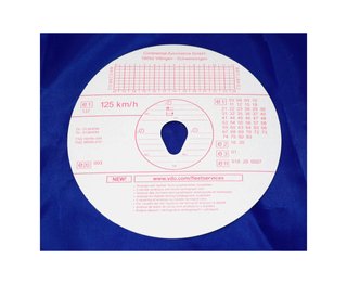 Discos tacógrafo camión 125 24 EC4K 32C8