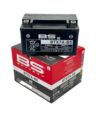 Batería BTX7A-BS sin mantenimiento de 12 0316