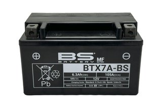 Batería BTX7A-BS sin mantenimiento de 12 0316