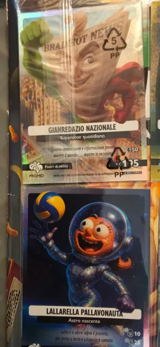 Carte Promo Brainrot 8 Pz Edizione Limitata