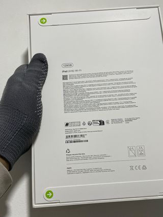 iPad A16 128GB Wifi Argento