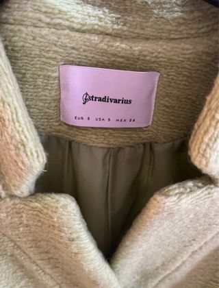 Casaco Stradivarius Verde Tamanho S