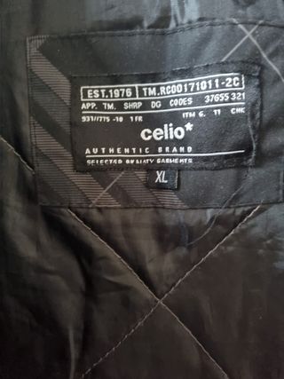 Celio Abrigo Plumas Anorak