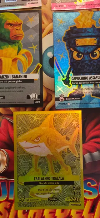 Carte Promo Brainrot 5 Pz Edizione Limitata