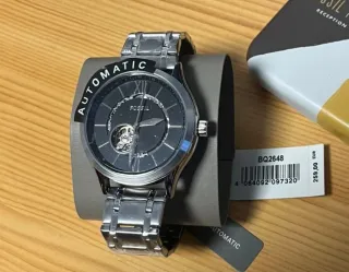 Reloj Fossil Automático Negro/Plata