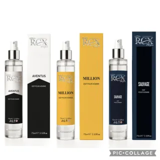 Profumi RCX 75ml - 3 fragranze 5 euro al pezzo