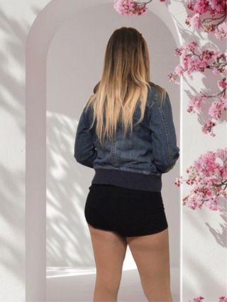 Cazadora vaquera Zara