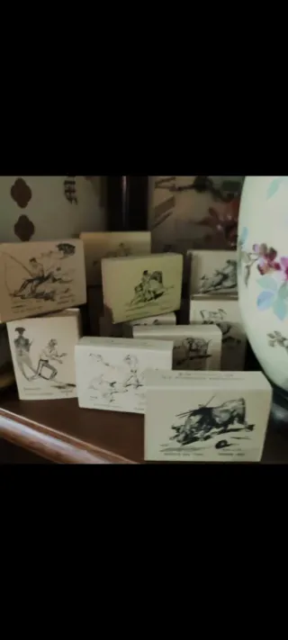 Scatole di fiammiferi, 1958, Martínez de León. Toromania.