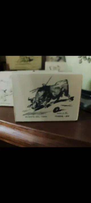 Scatole di fiammiferi, 1958, Martínez de León. Toromania.