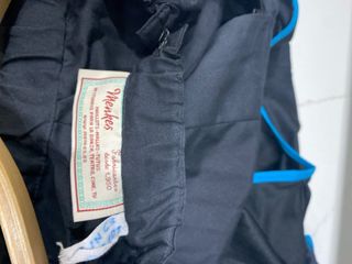 Falda Flamenca Negra y Azul