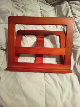 Atril in legno per libri o tablet