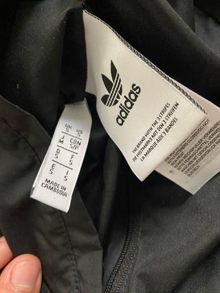 Chaqueta Adidas Reversible Gris