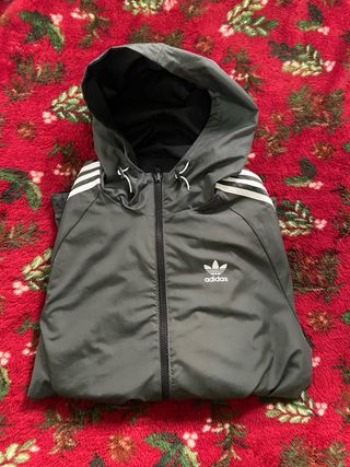 Chaqueta Adidas Reversible Gris