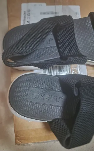 Sandalias Ortopédicas Negras