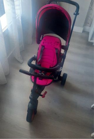 Triciclo Smartrike con arnés 5 puntos