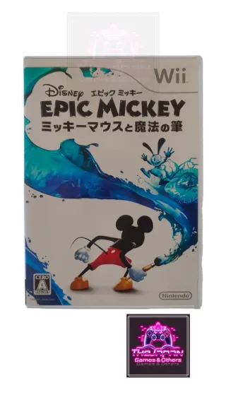 DISNEY EPIC MICKEY NINTENDO WII (NTSC-JAP)