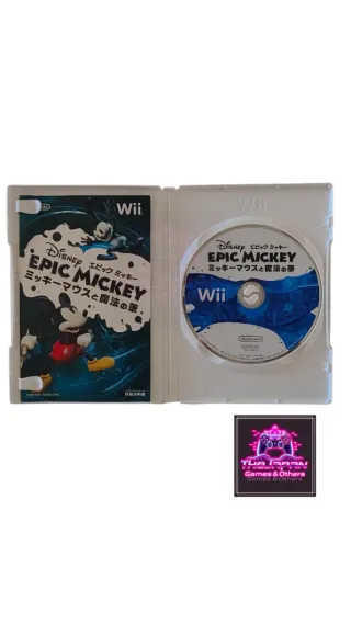 DISNEY EPIC MICKEY NINTENDO WII (NTSC-JAP)