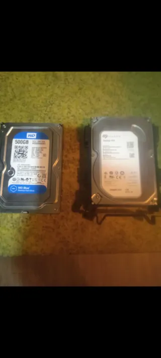 Duros Seagate y WD 500GB