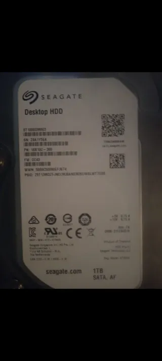 Duros Seagate y WD 500GB