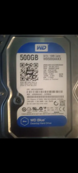 Duros Seagate y WD 500GB
