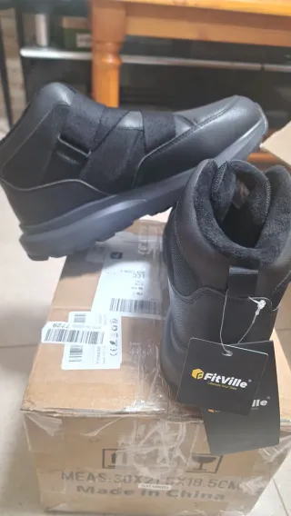 Botas de Nieve FitVille Negras