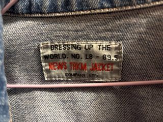 Chaqueta Vaquera Vintage Azul