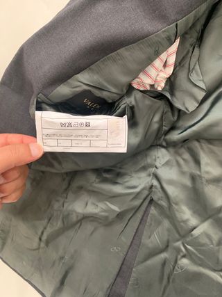 Valentino Garavani Giacca Grigia Uomo