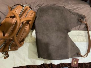 2 Bolsos COLON QUEEN Marrones Nuevos