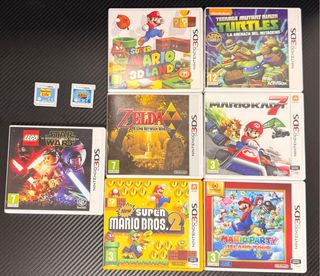 Lote Juegos Nintendo 3DS