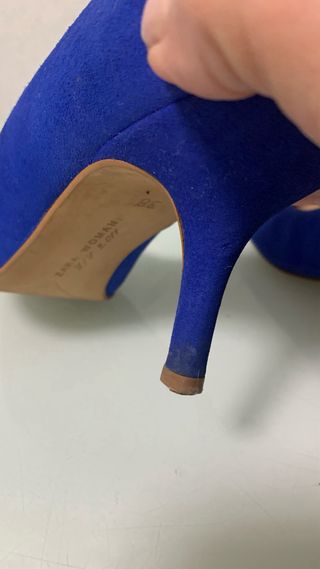 Scarpe Zara Taglia 38 Blu