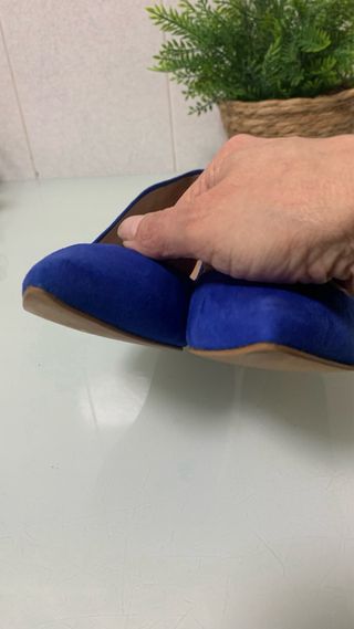 Scarpe Zara Taglia 38 Blu