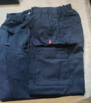 Pantalón JIGGA bolsillos azul t/48