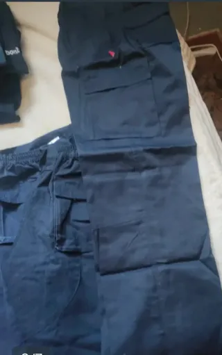 Pantalón JIGGA bolsillos azul t/48