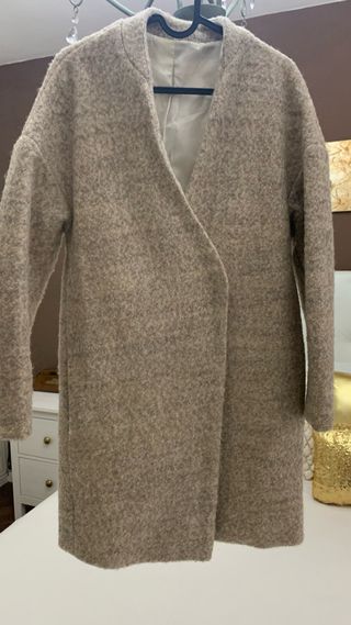 Abrigo lana Zara Talla S