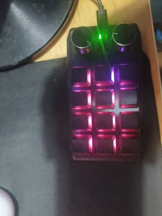 Teclado Programable 12 Teclas 2 Perillas Bluetooth