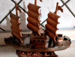 Porta accendino nave vintage