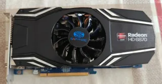 Tarjeta Gráfica Sapphire Radeon HD 6870 1gb gddr5.