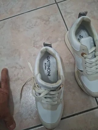 Scarpe Gattoni Roma Beige/Bianco