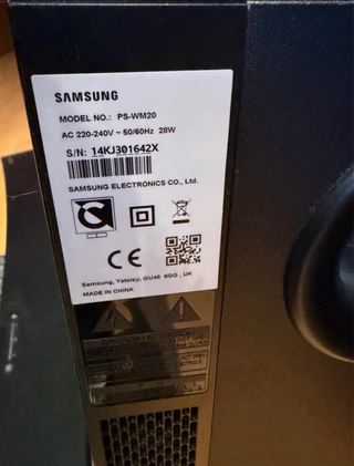 Barra Sonido Curva Samsung HW-M4500 Negra