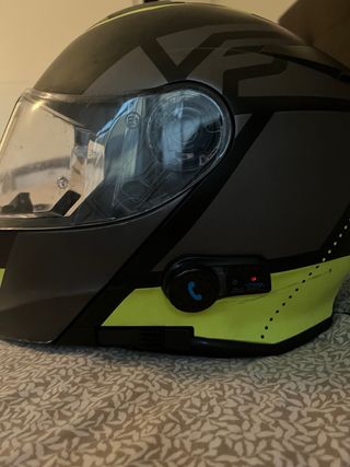 Casco Moto Bluetooth Intercomunicador