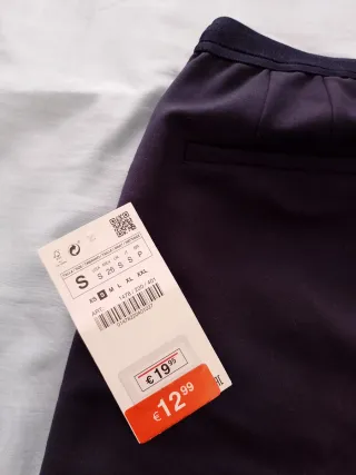 Pantalón vestir rayas lateral S/36/8